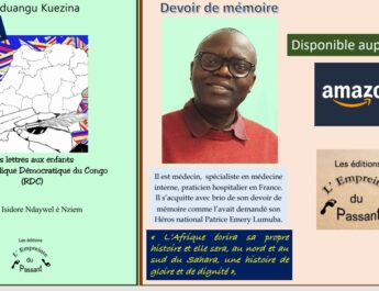 Livres : “Mes lettres aux enfants de la RD Congo” de Tonduangu Kuezina Daniel déjà sur le marché